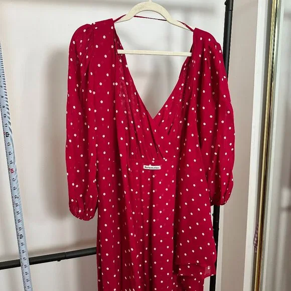 Reformation - Primrose wrap dress - - Picture 3 of 13